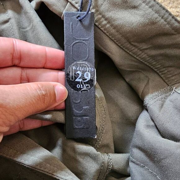 Joe's Jeans Ankle Pants Size 29 Midi Rise Green Slim Leg - Picture 11 of 11